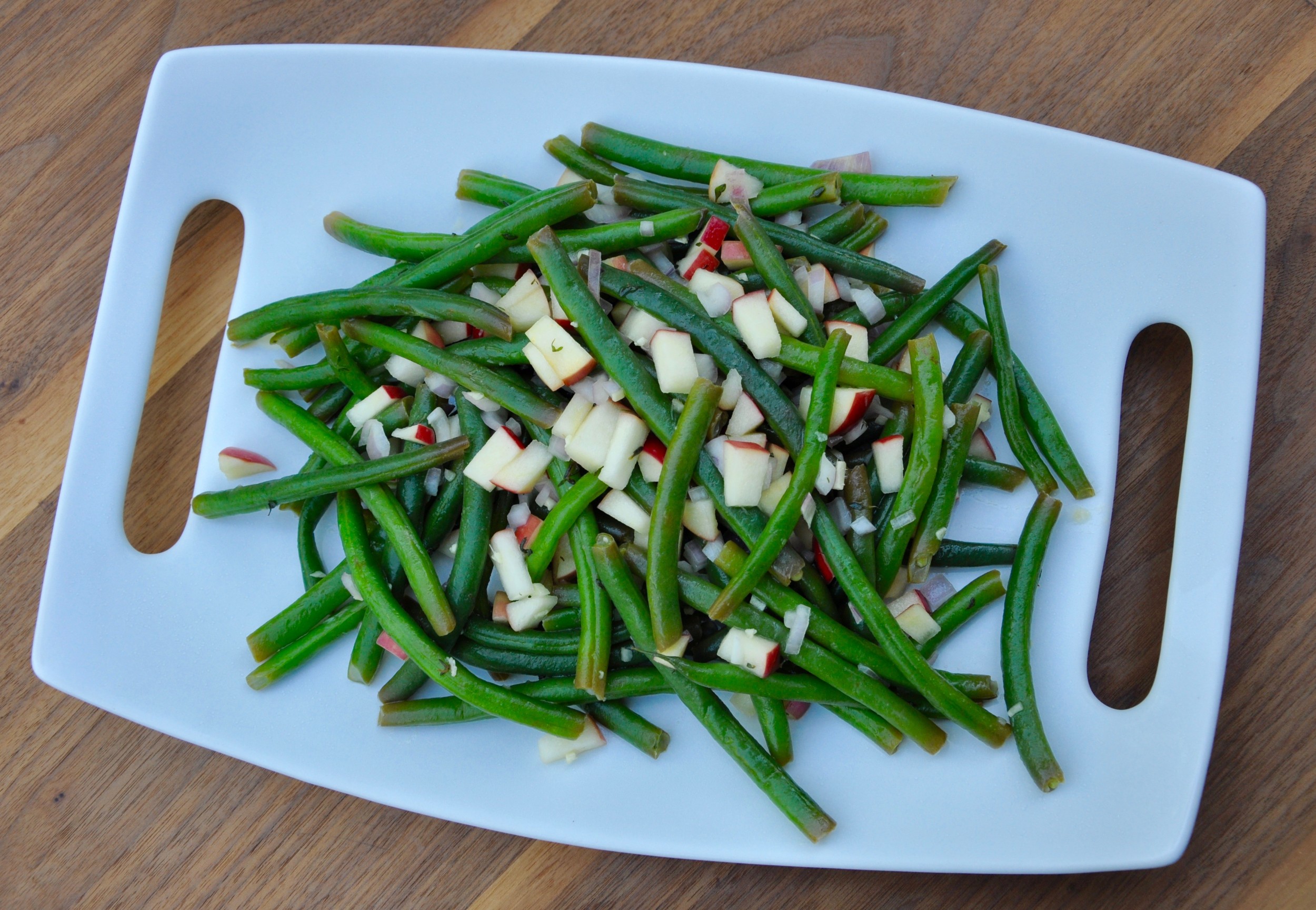 Fancy Green Beans with Apple - Real Healthy Recipes