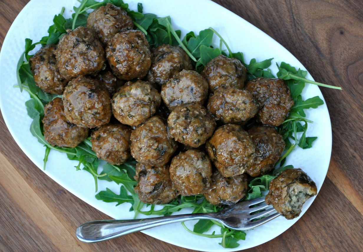 Glazed Meatballs - Real Healthy Recipes