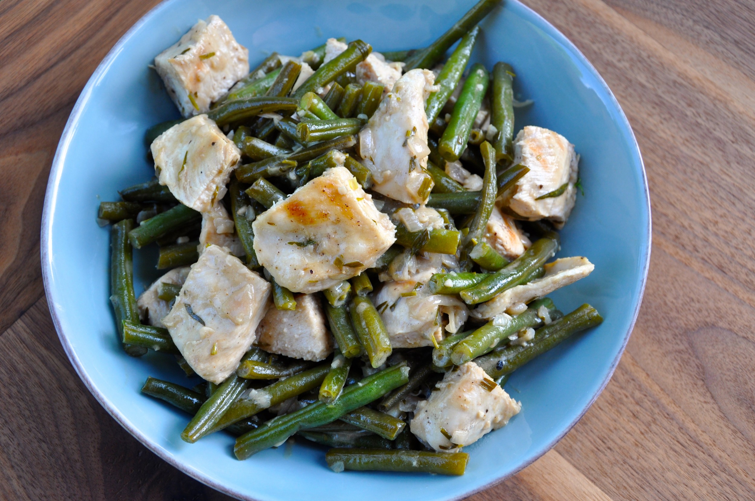 Creamy Tarragon Chicken and Green Beans Real Healthy Recipes