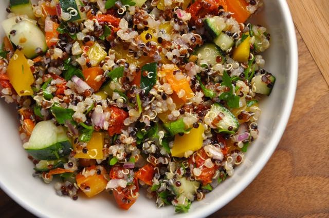 Summer Quinoa Salad - Real Healthy Recipes
