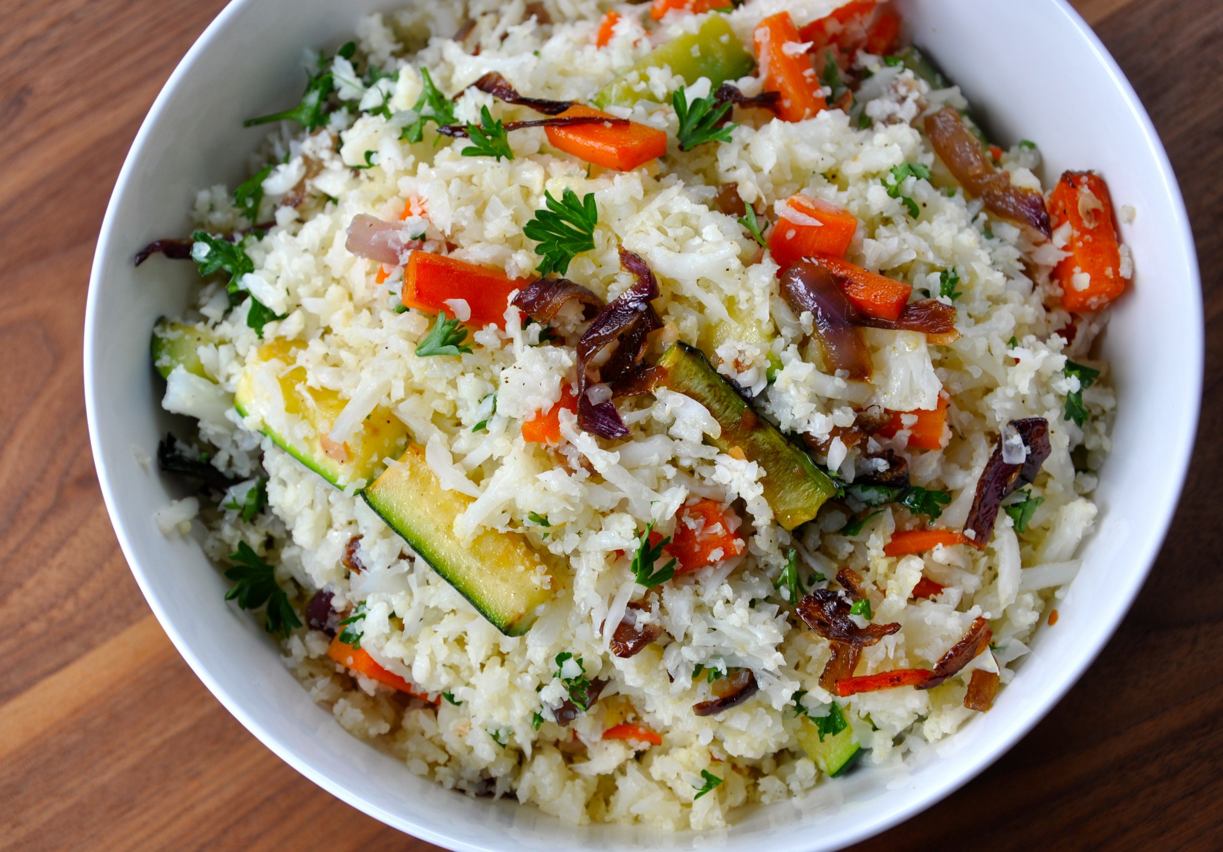 Cauliflower Couscous - Real Healthy Recipes