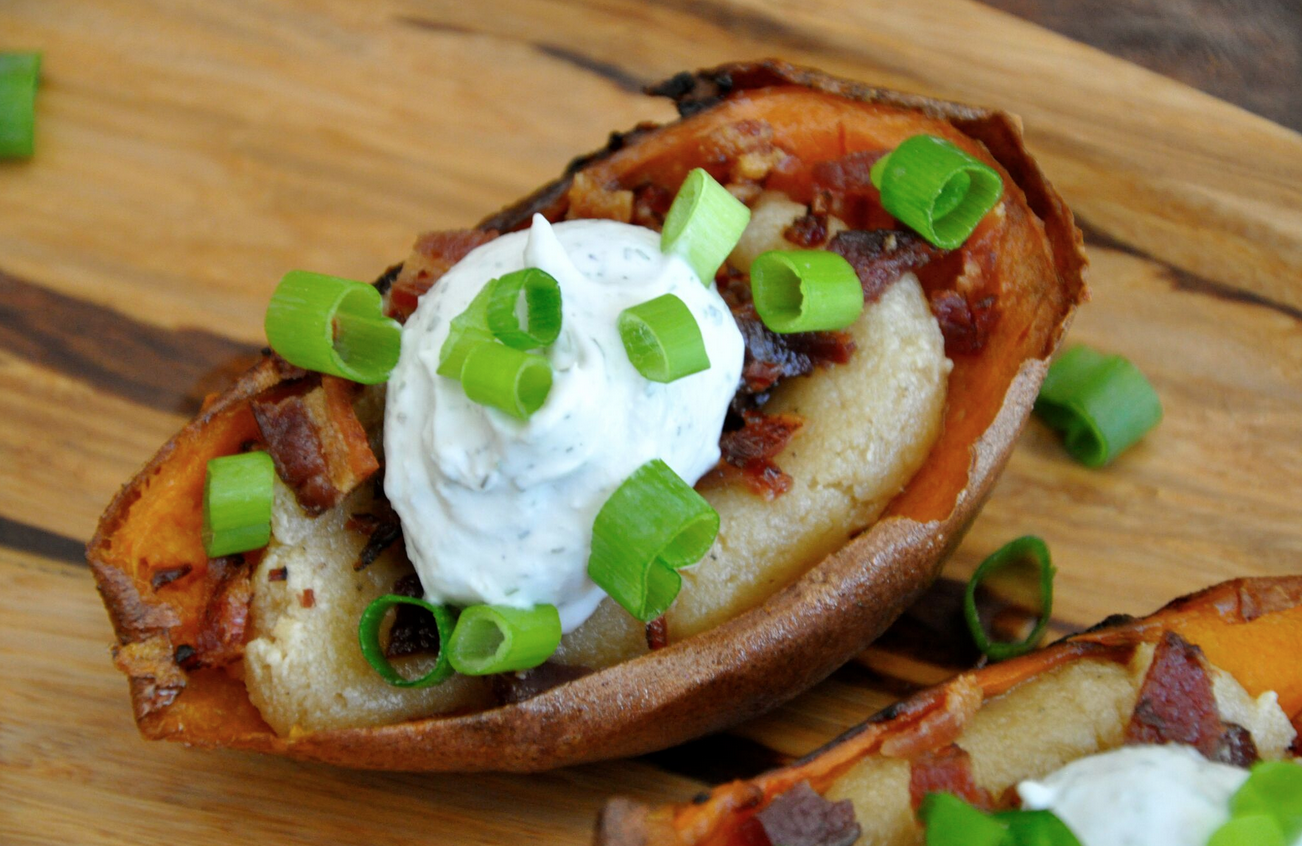 Sweet Potato Skins - Real Healthy Recipes