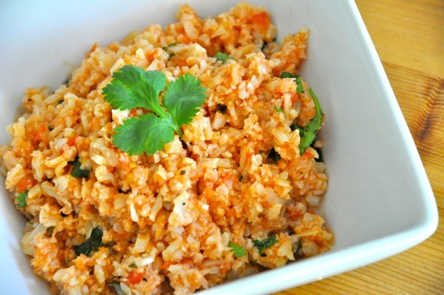 Real Healthy Mexican Style Cauliflower Rice - Real Healthy Recipes