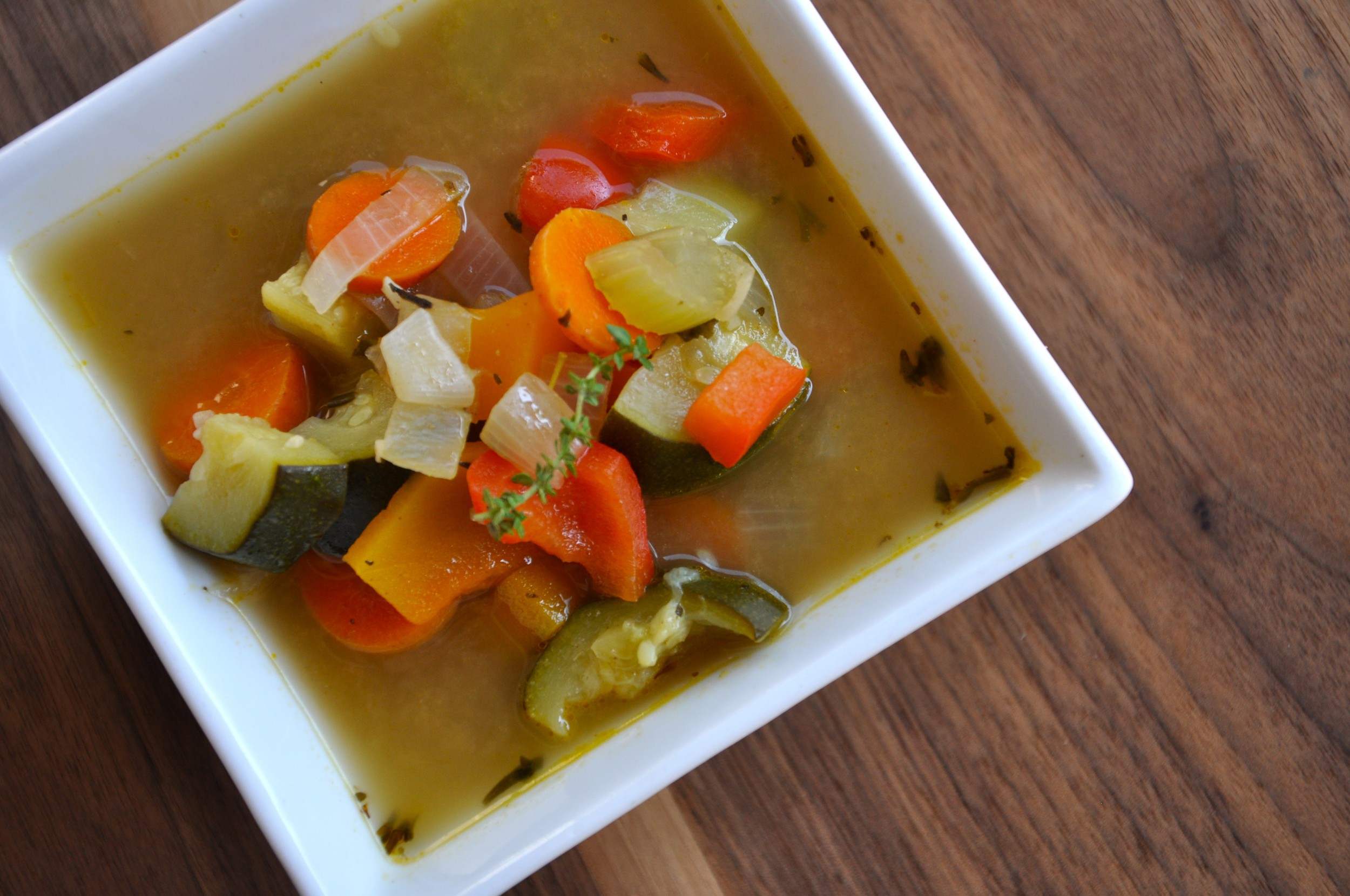 Simple Veggie Soup - Real Healthy Recipes