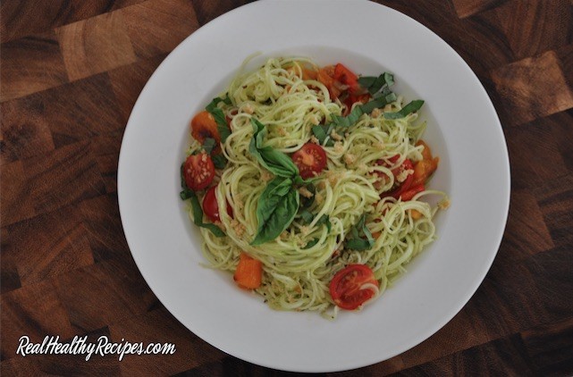 Summer Garden Pasta - Real Healthy Recipes