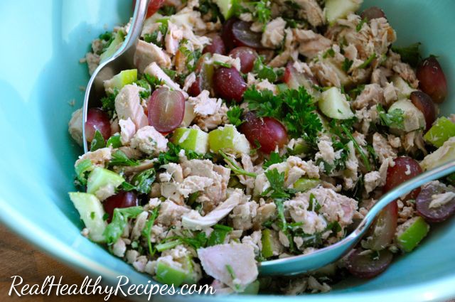 Guilt-Free Tuna Salad - Real Healthy Recipes