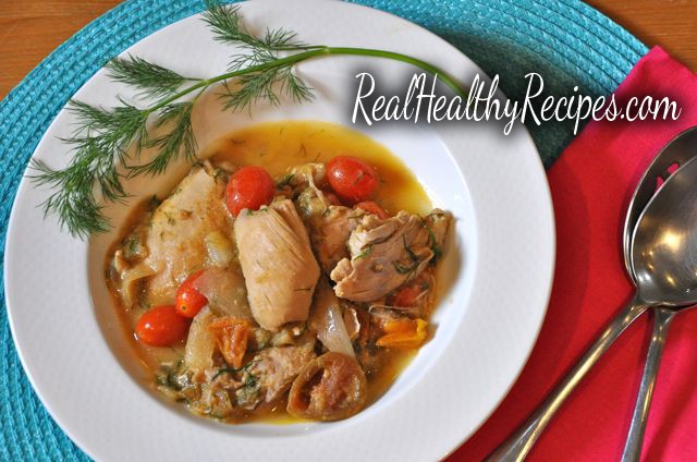 One Pot Chicken Dinner with Fresh Dill - Real Healthy Recipes