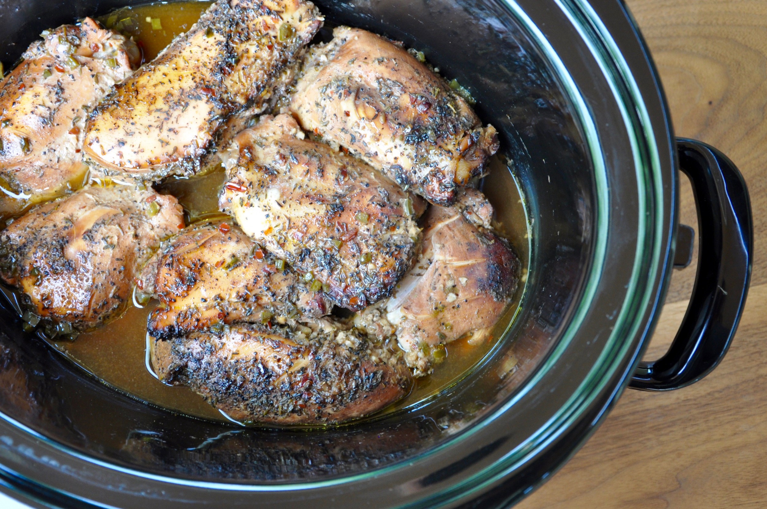 Slow Cooker Jamaican Jerk Chicken - Real Healthy Recipes