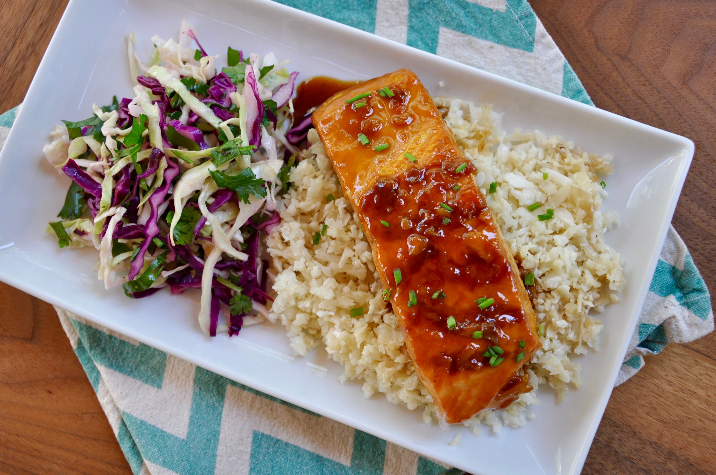 Pan Seared Teriyaki Salmon - Real Healthy Recipes