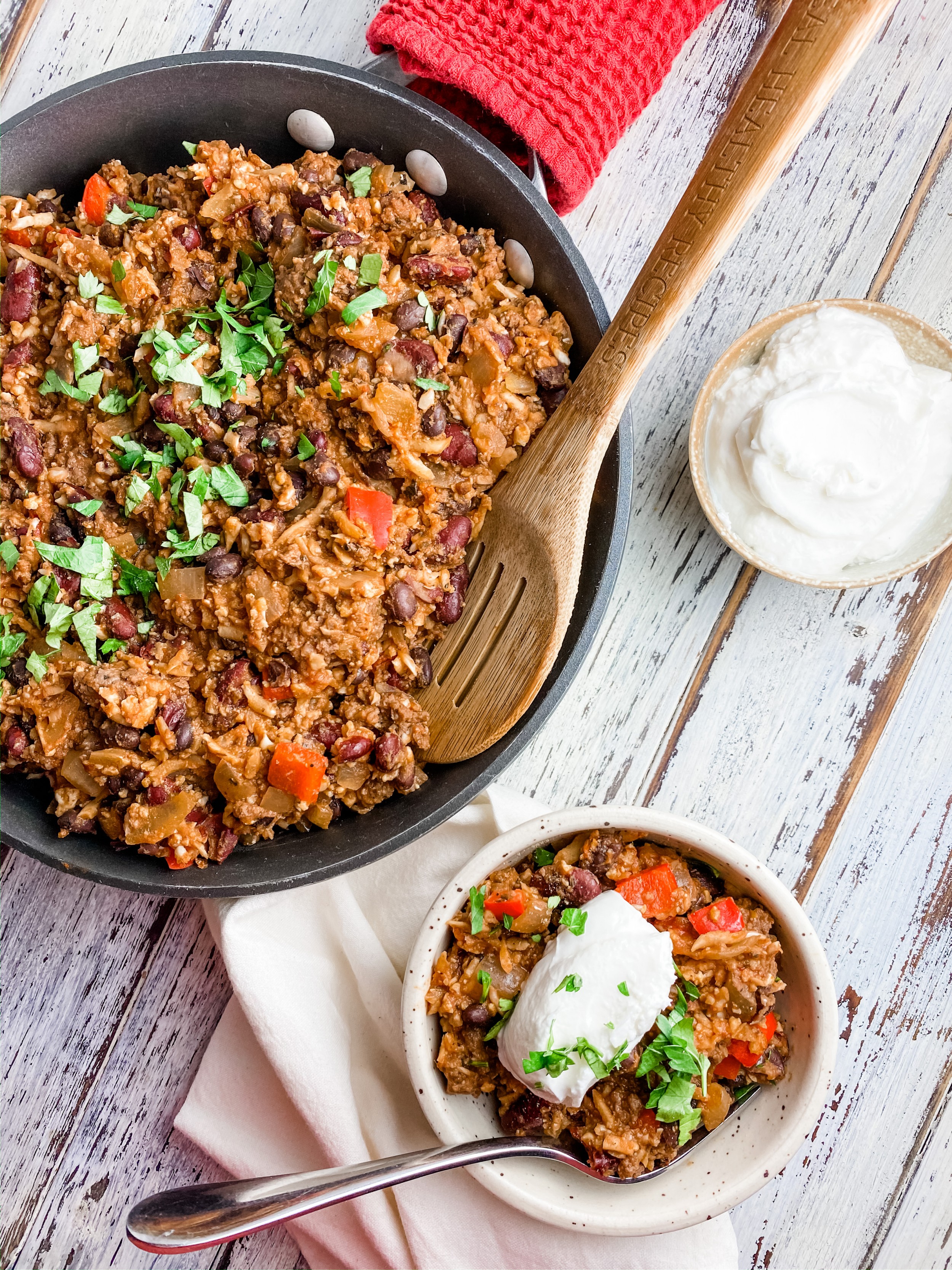 Favorite Beef & Rice Skillet Dinner - Real Healthy Recipes