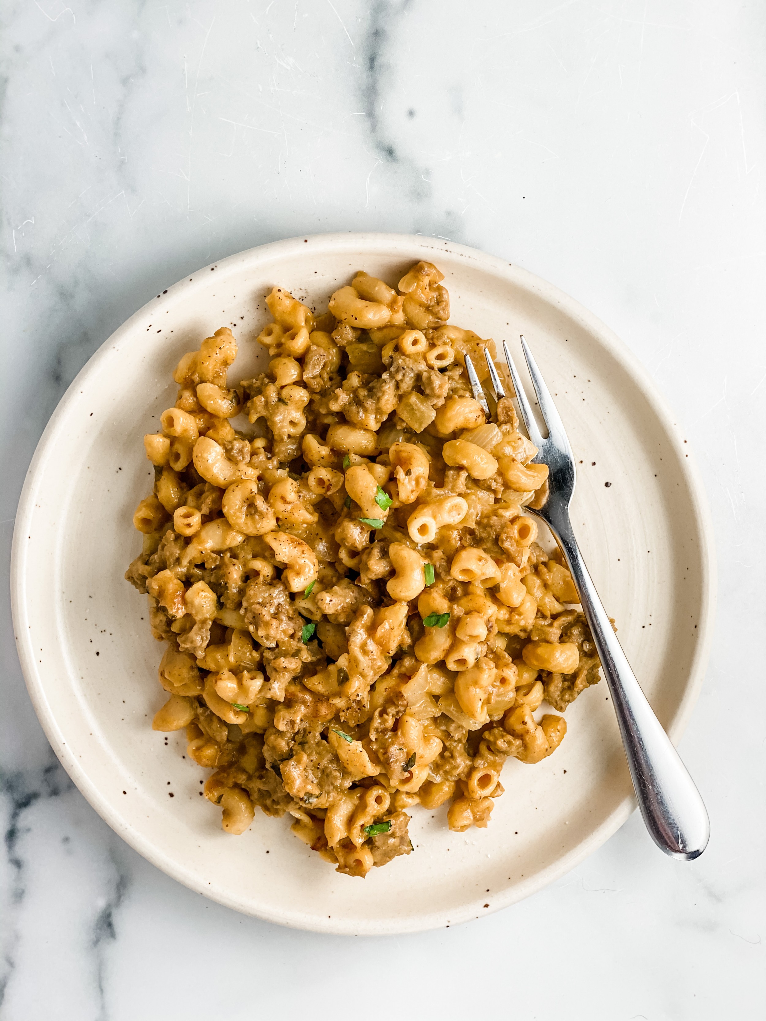 DairyFree Cheeseburger Mac N Cheese (Instant Pot) Real Healthy Recipes