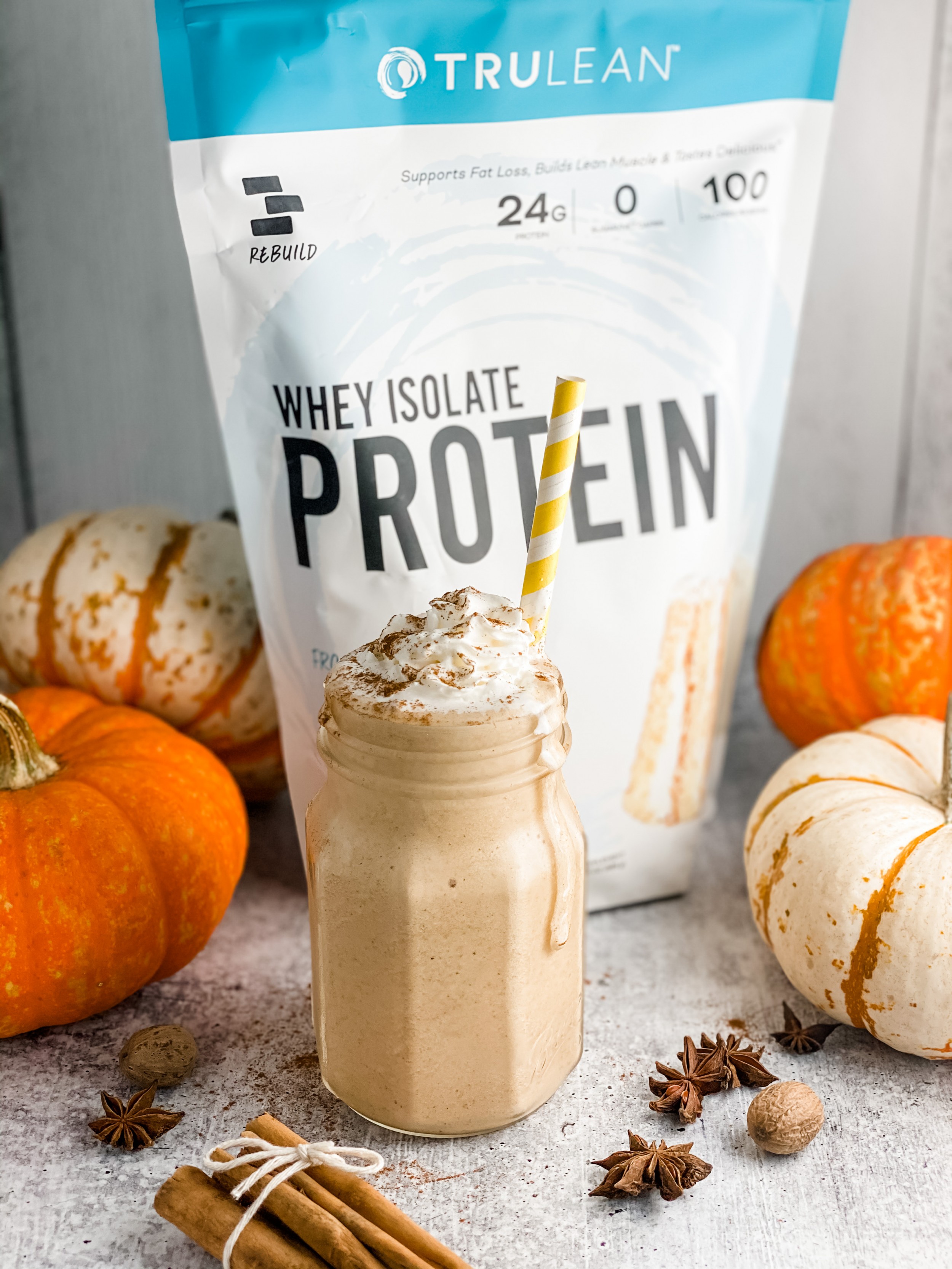 Protein Pumpkin Spice Frappuccino - Real Healthy Recipes