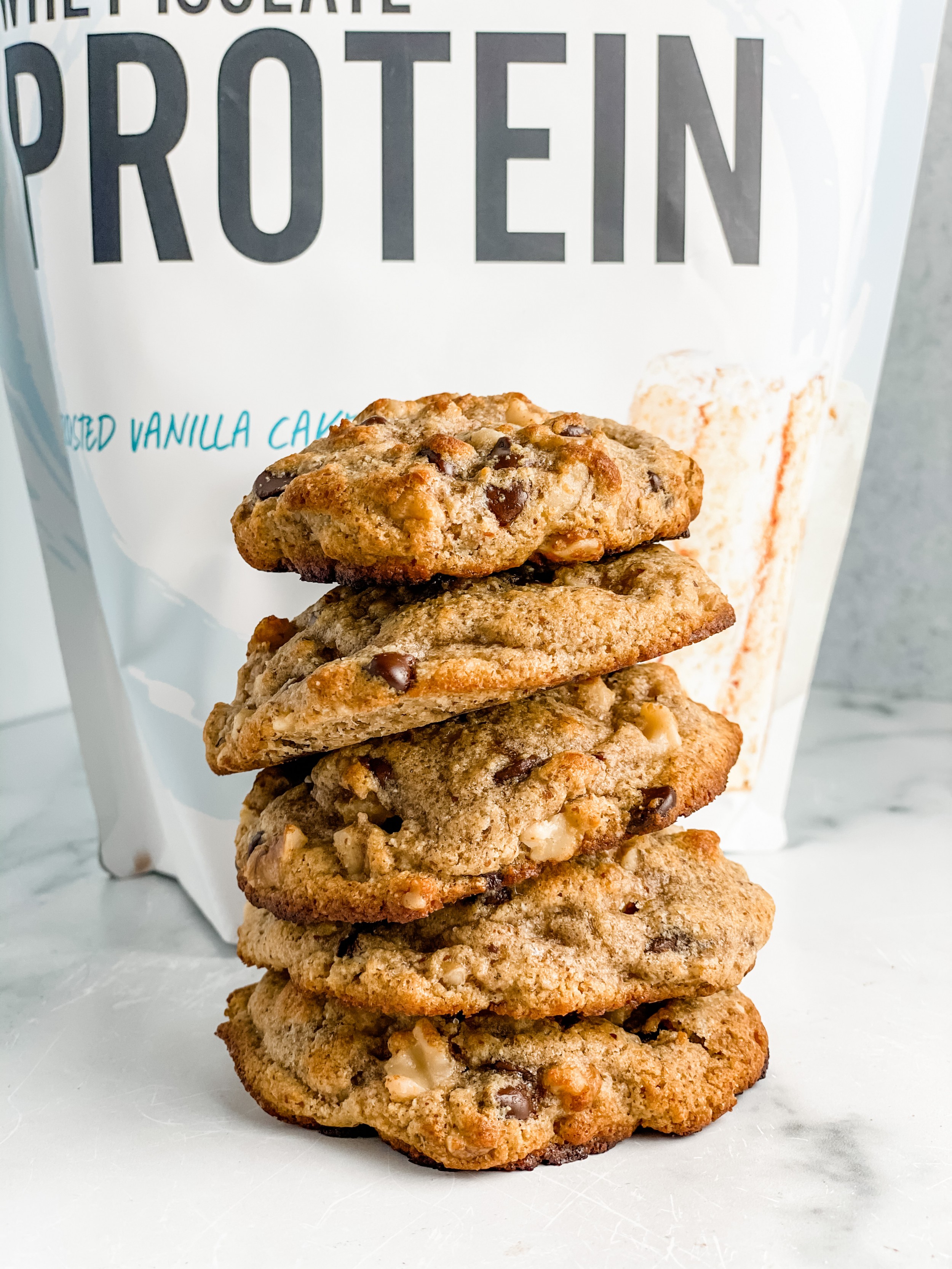 Best Chocolate Chip Protein Cookies Real Healthy Recipes 