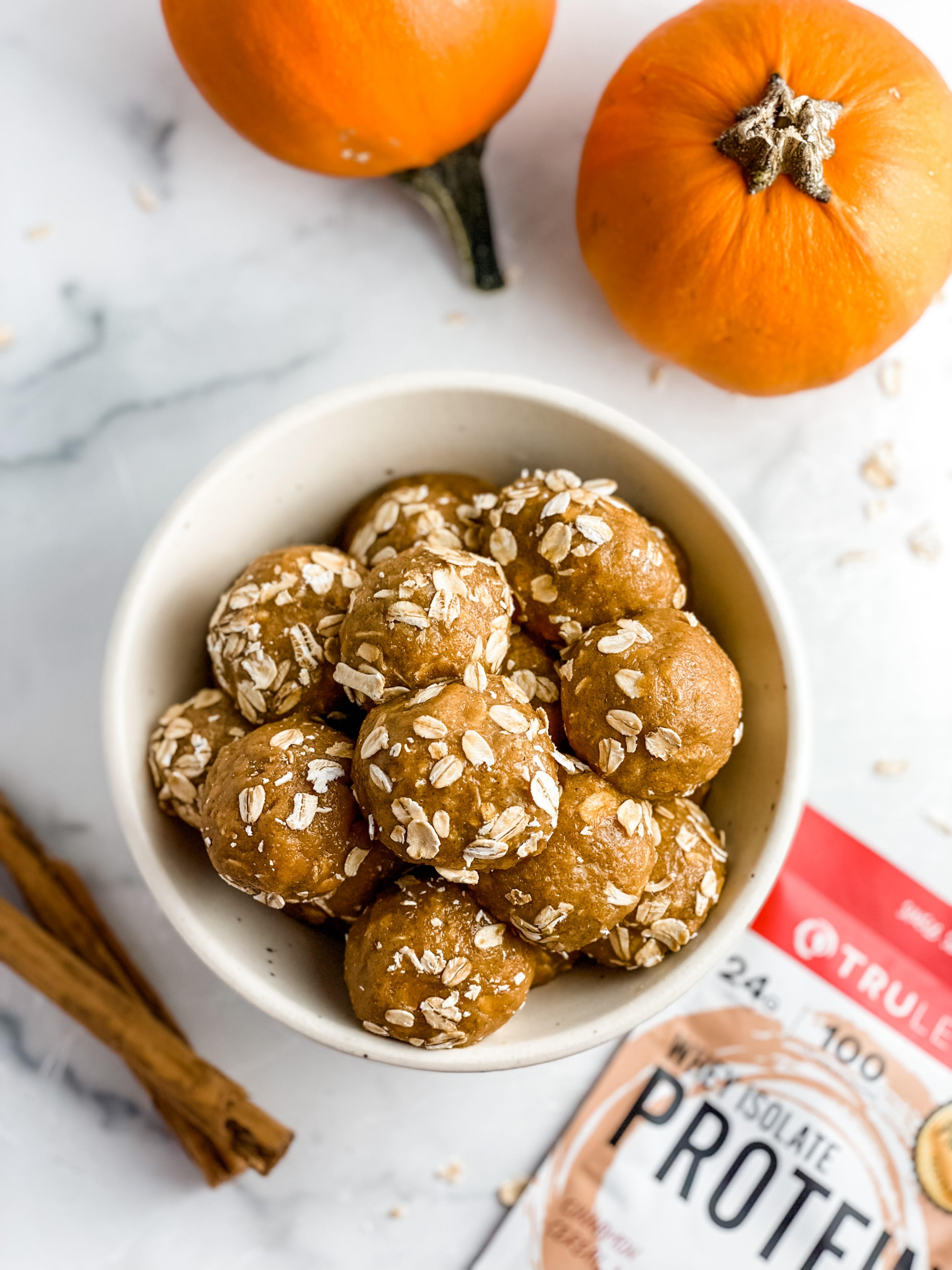 Pumpkin Spice Protein Balls Recipe