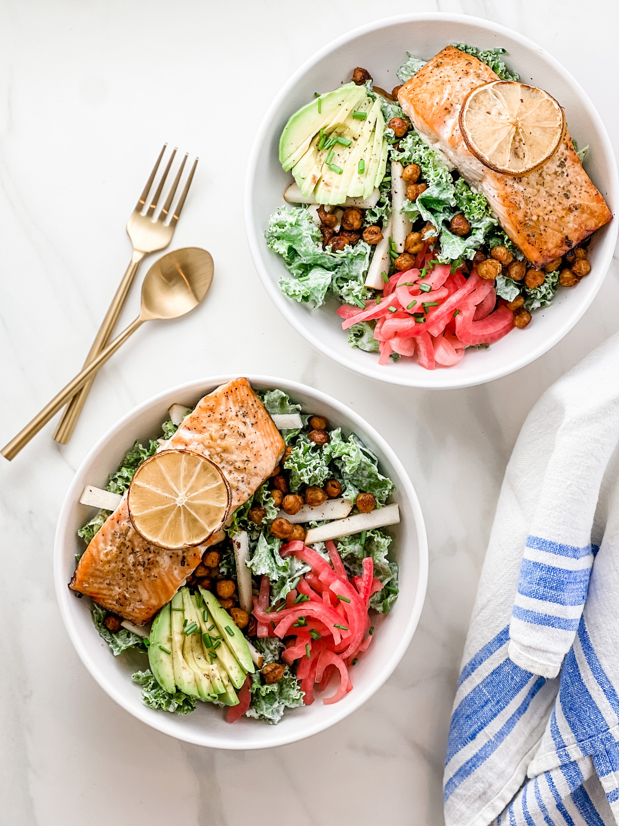 Harvest Salmon Salad - Real Healthy Recipes